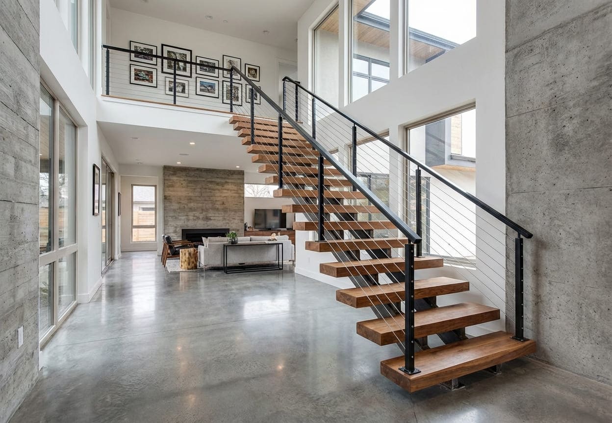 Escadas, Corrimãos e Manutenção